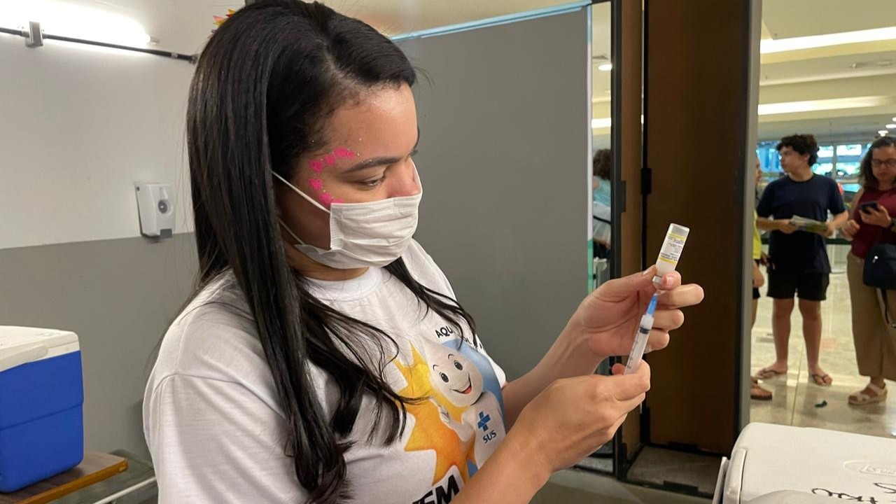 FMS divulga horários especiais de vacinação no Teresina Shopping