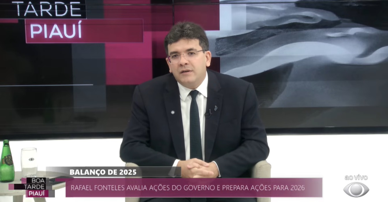 Rafael Fonteles faz balanço do governo e destaca avanços no Piauí