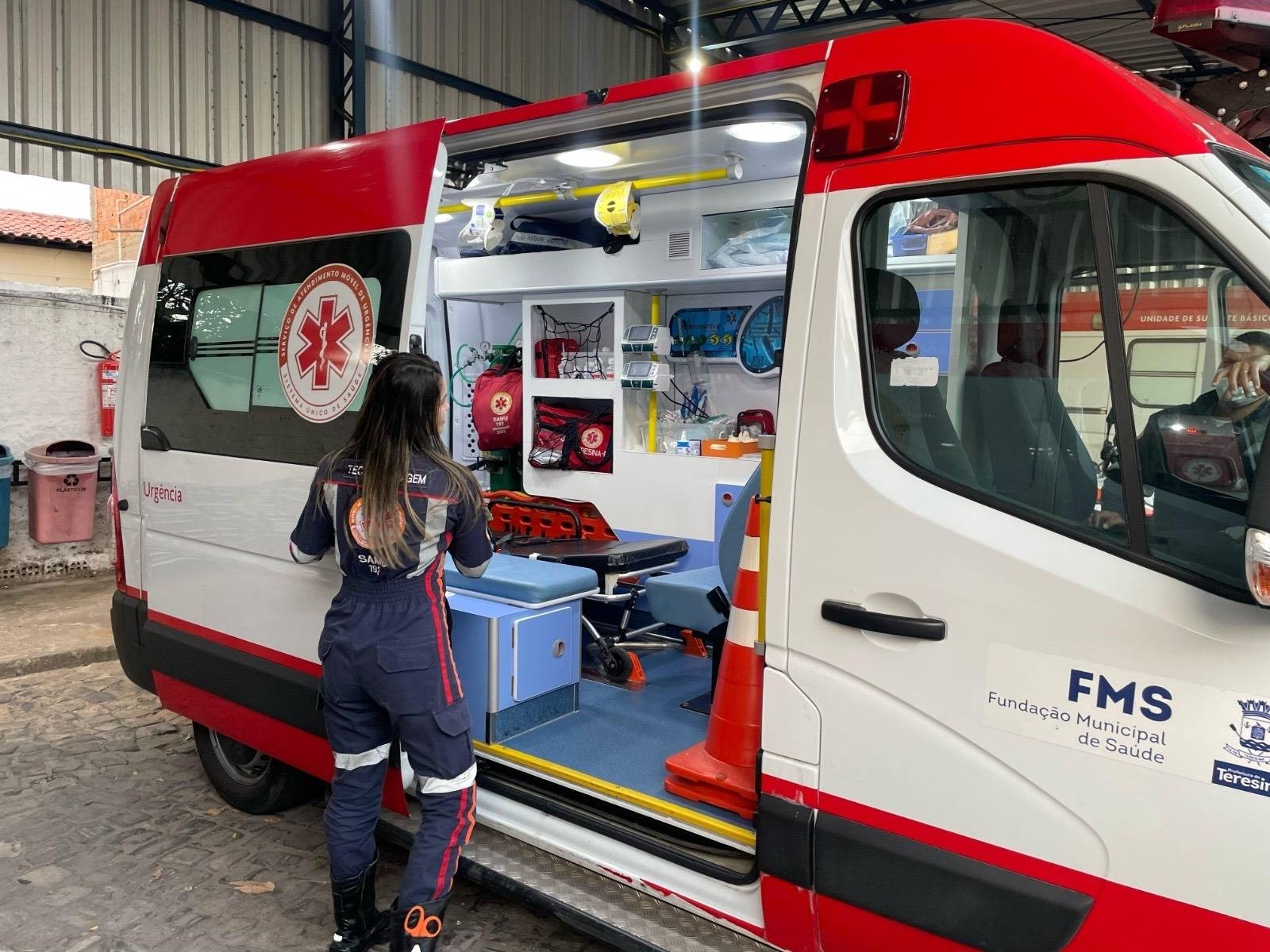 SAMU de Teresina atende mais de 31 mil ocorrências em 2025