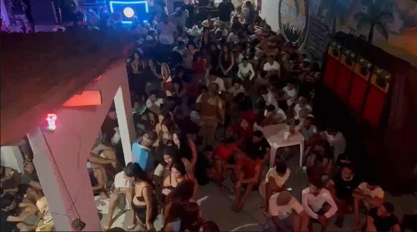 Operação policial flagra irregularidades em casa de eventos