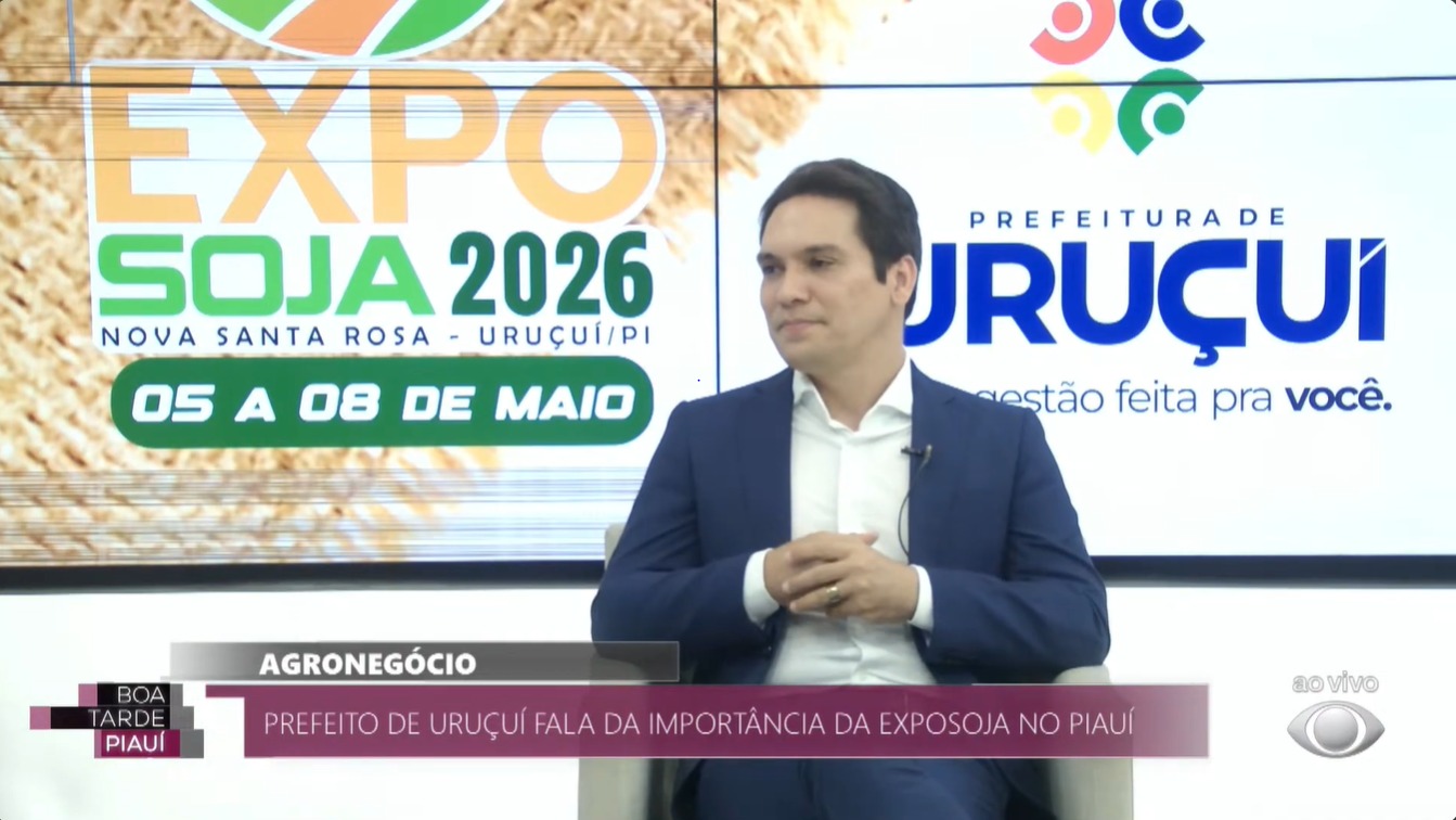 Gilberto Júnior destaca potencial do agronegócio e Exposoja 2026 em Uruçuí