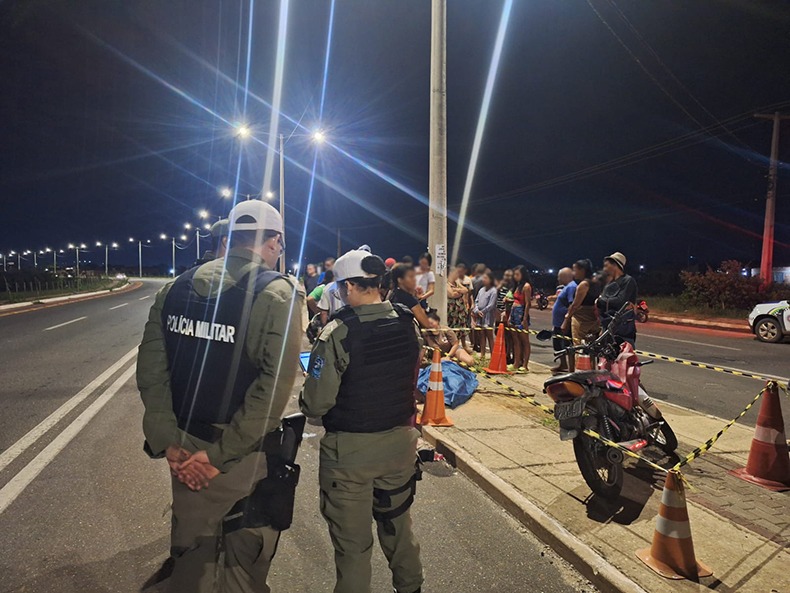 Motociclista morre após bater contra poste na zona Norte de Teresina