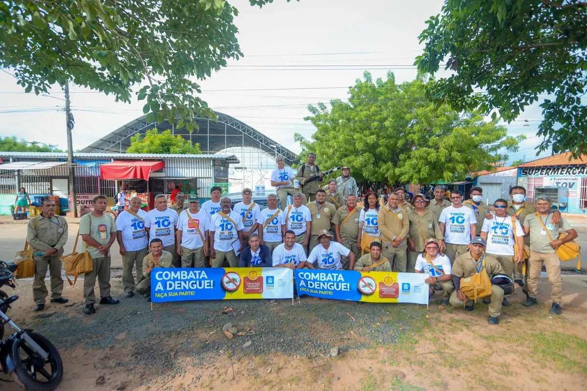 Timon reforça combate à dengue com mobilização no Residencial Novo Tempo