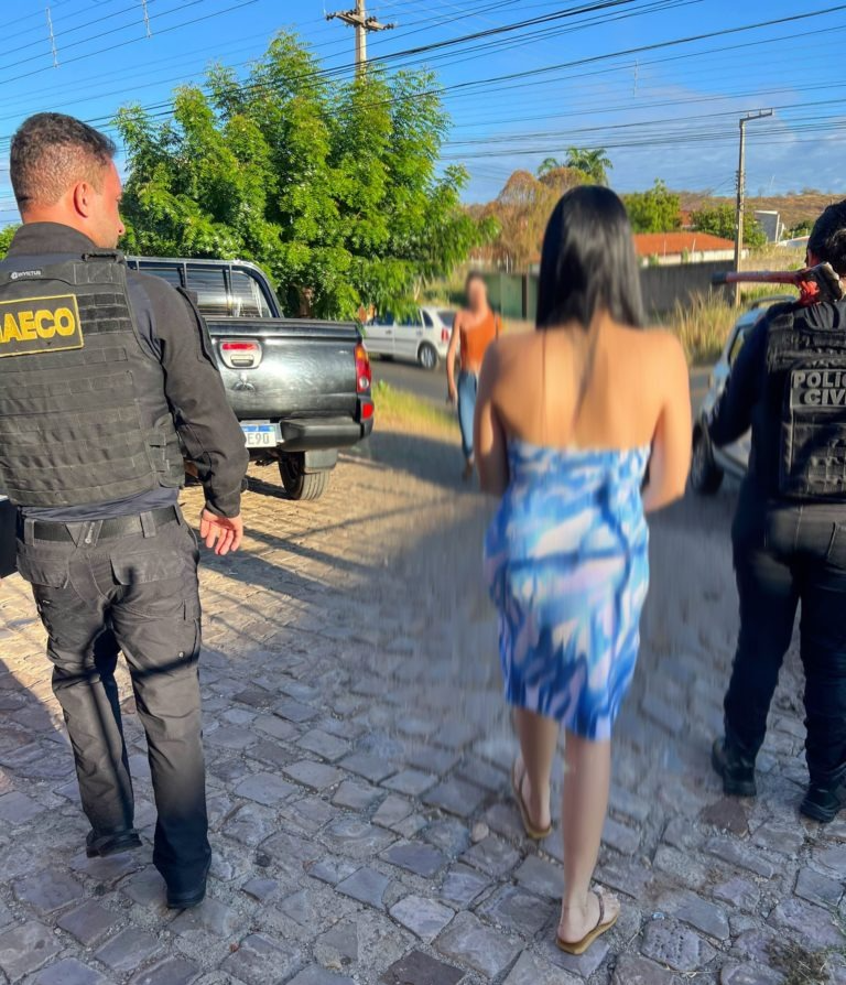 Mulher assume tráfico após prisão do marido e é presa no Piauí
