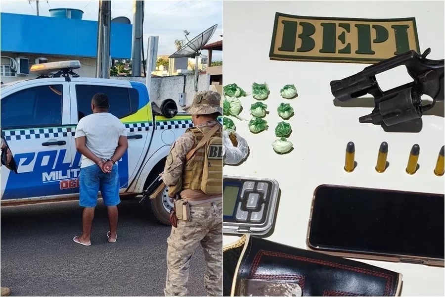 Homem é preso por cárcere privado e tráfico de drogas em Picos