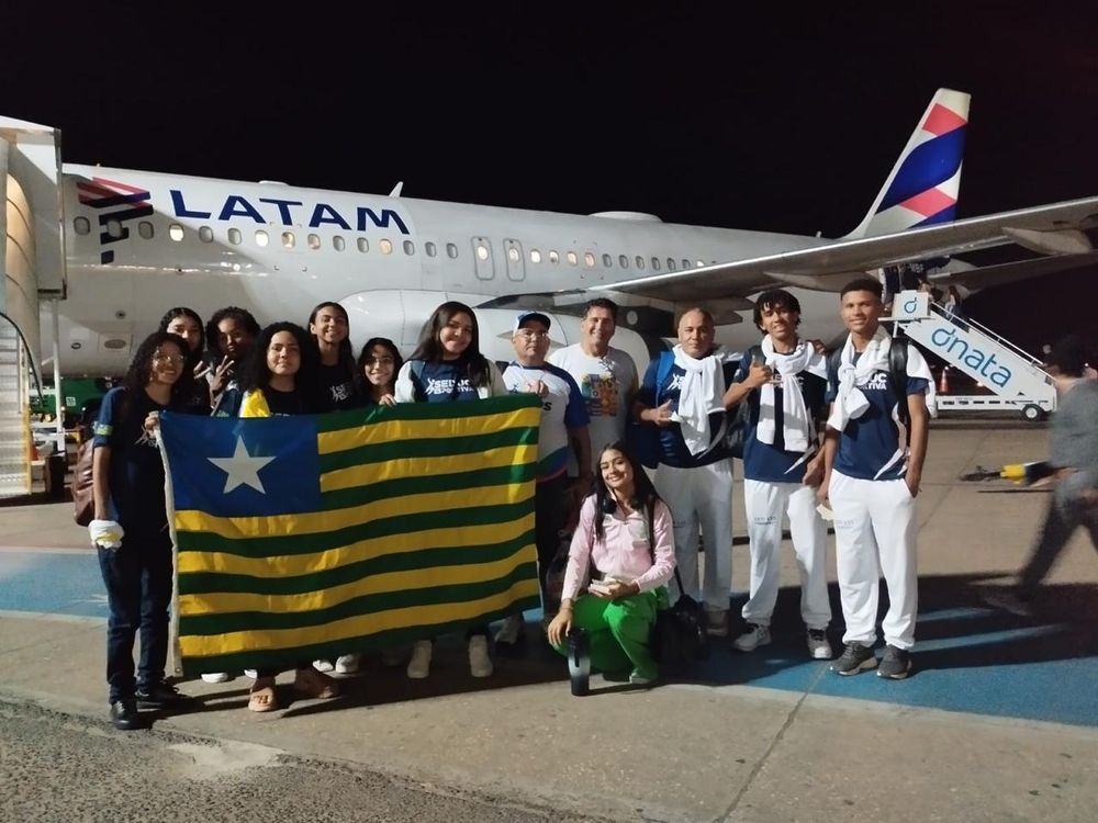 Delegação Piauiense embarca para Brasília para competir em campeonato de futsal