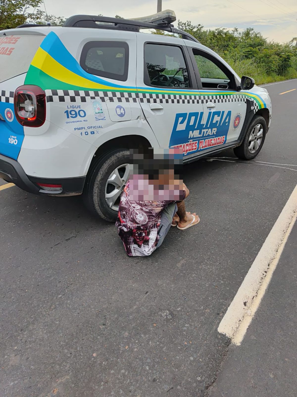 Assaltante é preso ao roubar moto na zona rural de Teresina