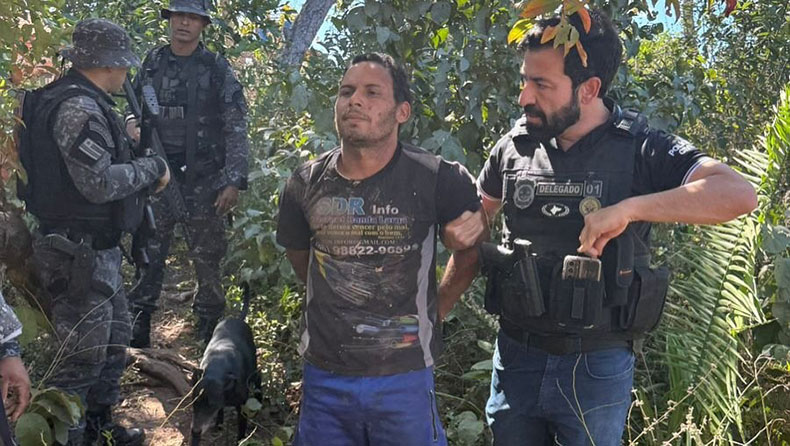 Suspeito de matar delegado em Caxias é preso após mais de 24h de buscas