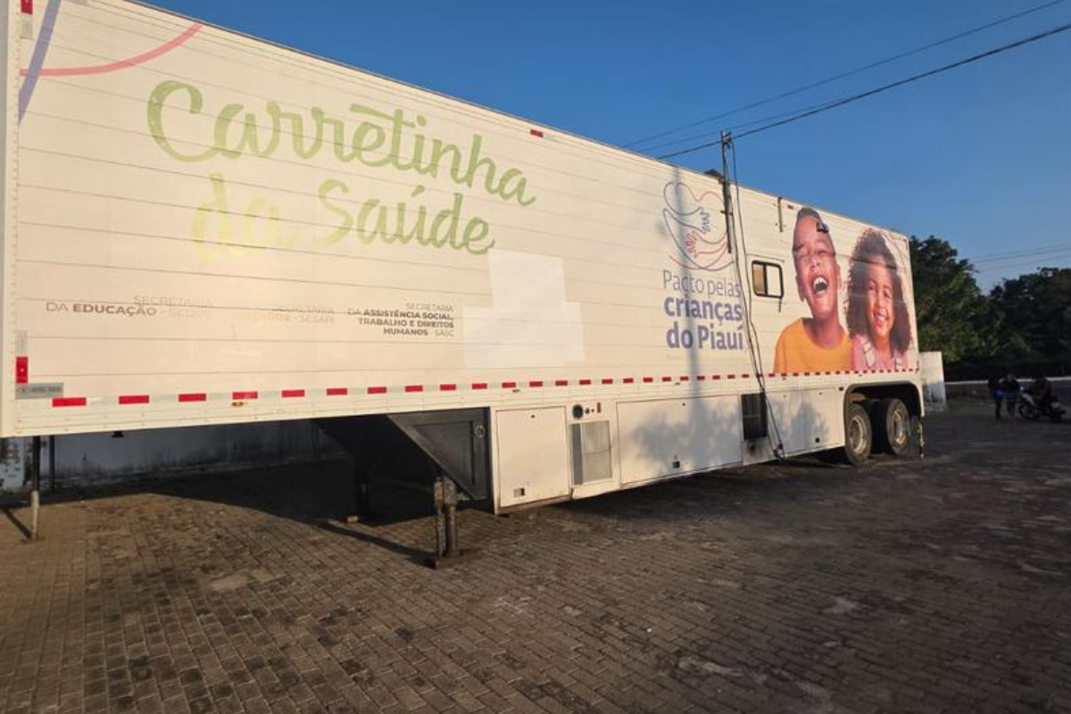 Carretinha da Saúde chega nesta segunda-feira à UBS Santa Bárbara