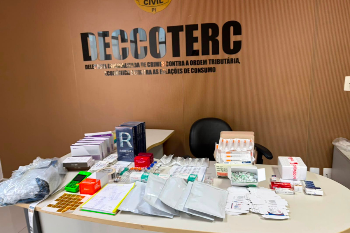 Polícia Civil apreende produtos estéticos falsificados em Teresina