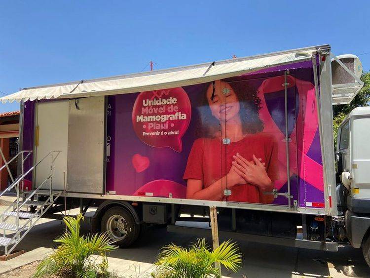 Caminhões de Mamografia vão realizar mais de 44 mil exames no Piauí