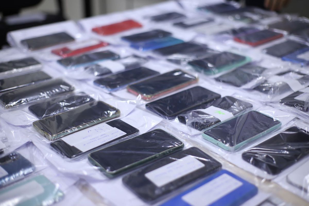 Segurança Pública do Piauí entrega celulares recuperados