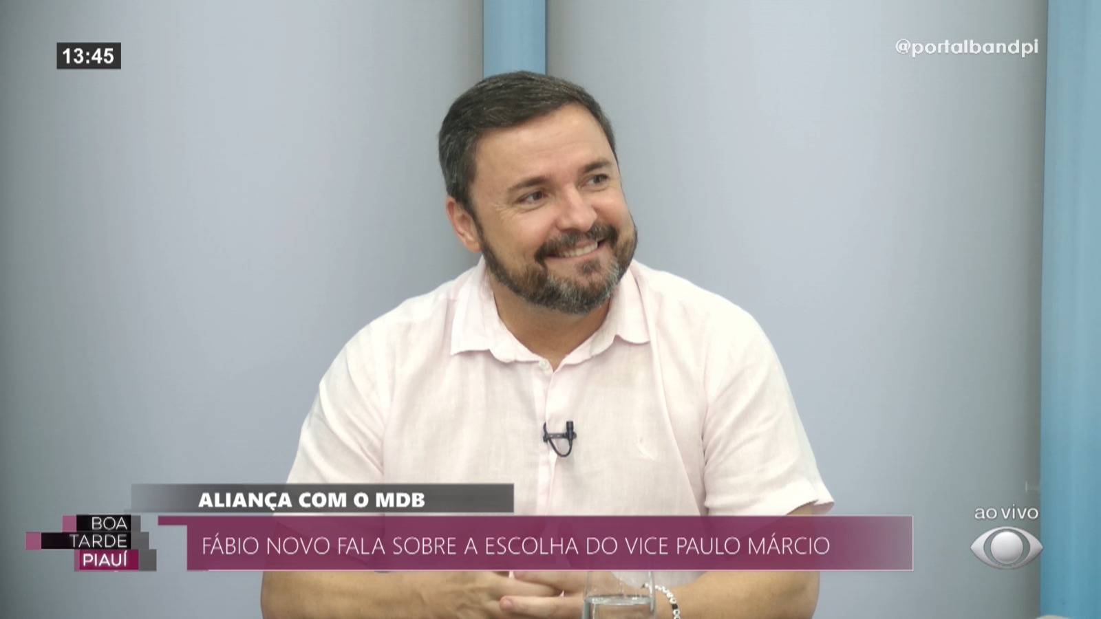 Fábio Novo confirma aproximação com Luciano Nunes