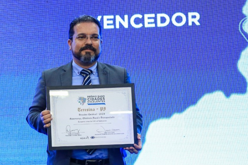 Teresina: capital é 1° lugar na categoria governança, eficiência fiscal e transparência