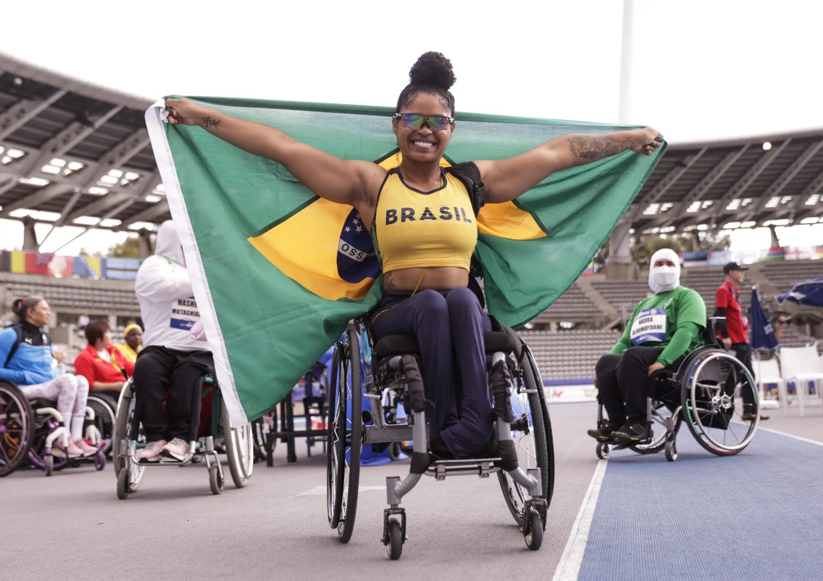 Raissa Machado conquista prata nas Paralímpidas 2024