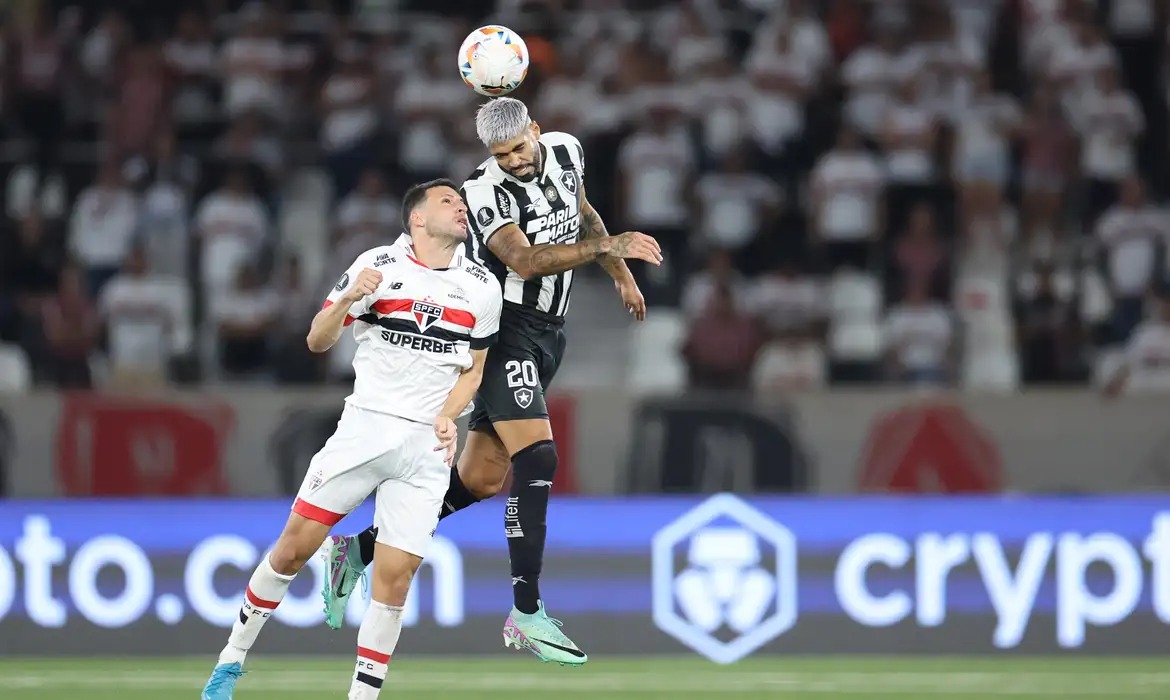 São Paulo e Botafogo disputarão vaga na semifinal da Libertadores