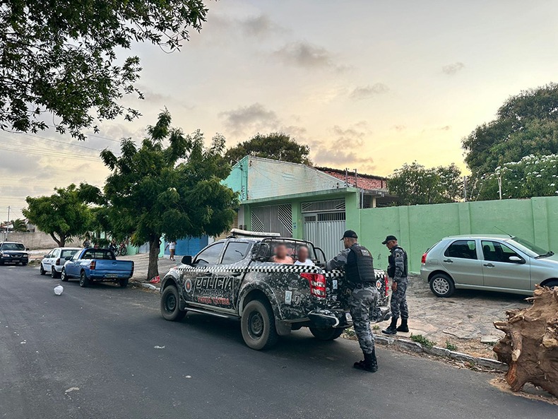 Suspeitos são presos em flagrante por tráfico de drogas em Parnaíba