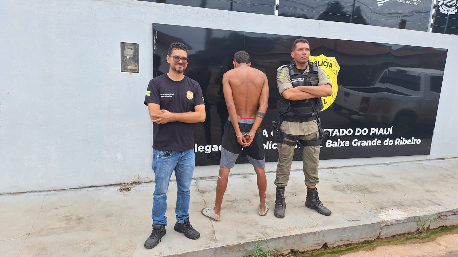 Suspeito de estupro de vulnerável é preso em Baixa Grande do Ribeiro