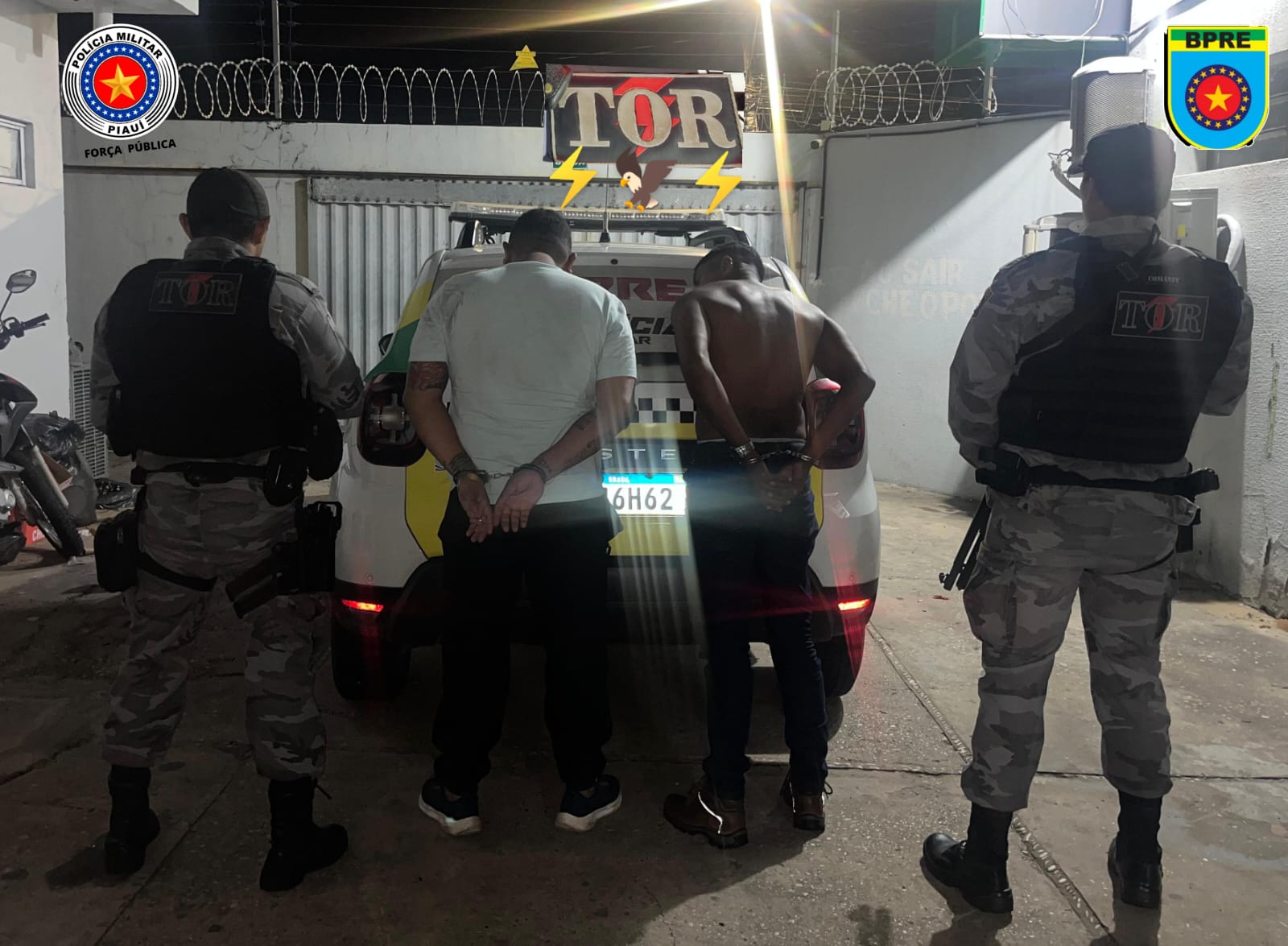 Dupla é presa por roubo de celulares durante festa em José de Freitas