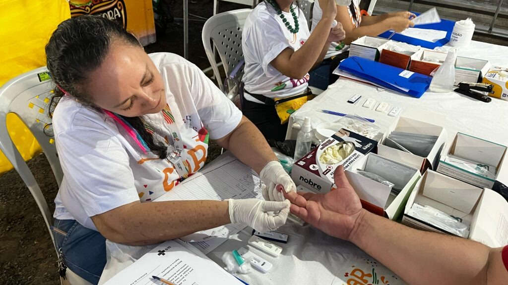 Sesapi realiza ação de Prevenção e Combate à Hipertensão Arterial