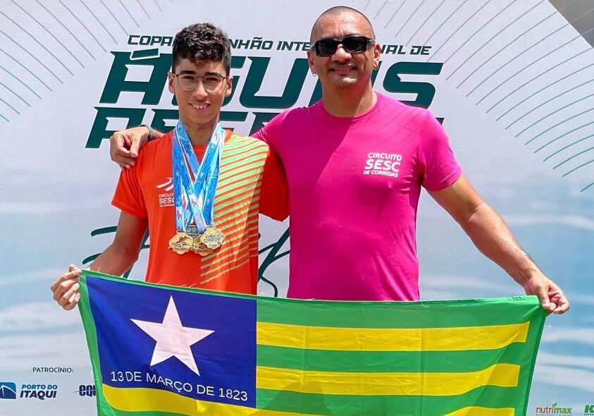 Piauiense conquista três medalhas e dois títulos nacionais