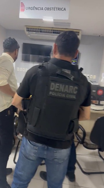 Foragido suspeito de liderar facção criminosa é preso em maternidade em Teresina