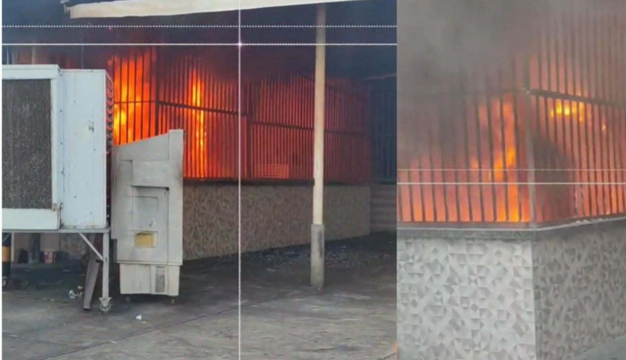 Incêndio atinge picanharia no bairro Promorar na zona Sul de Teresina