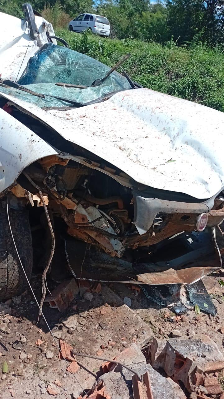 Grave acidente deixa homem com a cabeça esmagada em Palmeirais