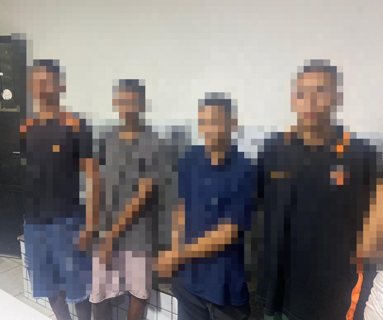 Suspeitos de integrar facção são presos na zona Norte de Teresina
