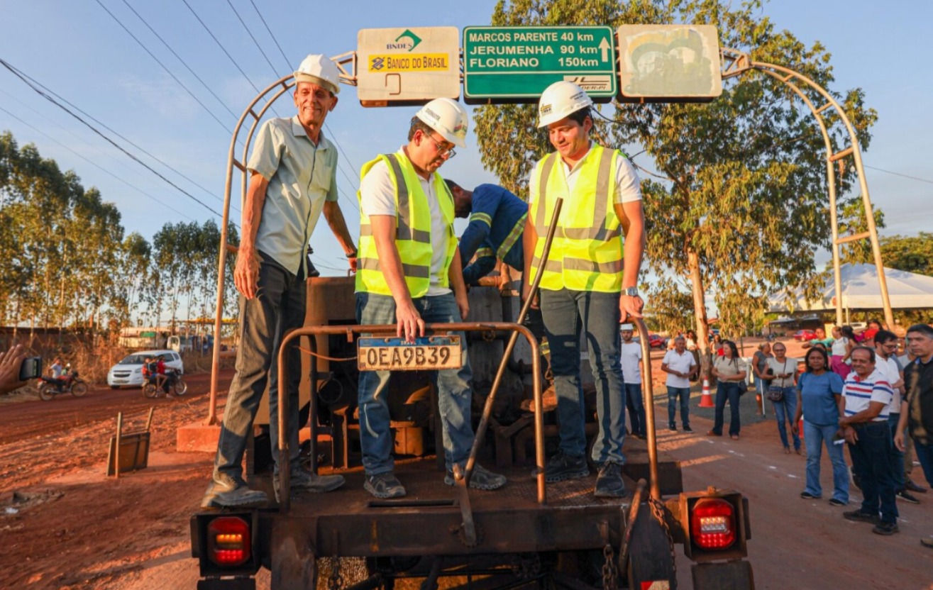 Rodovia 111 km da PI-240, que liga Uruçuí a Jerumenha passa por obra de reconstrução