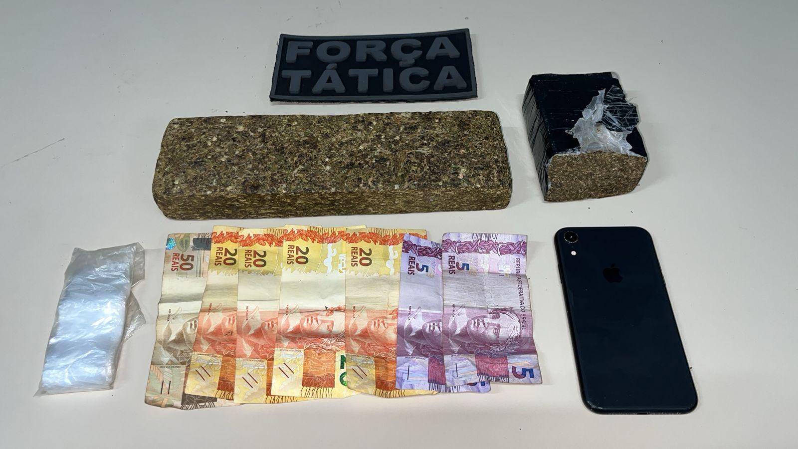 Dupla é presa por tráfico de drogas no município de Valença do Piauí