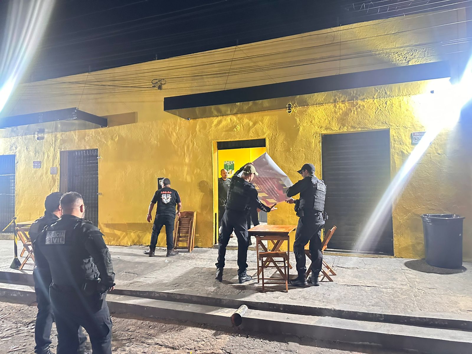 Polícia interdita bar por tráfico e irregularidades em Parnaíba