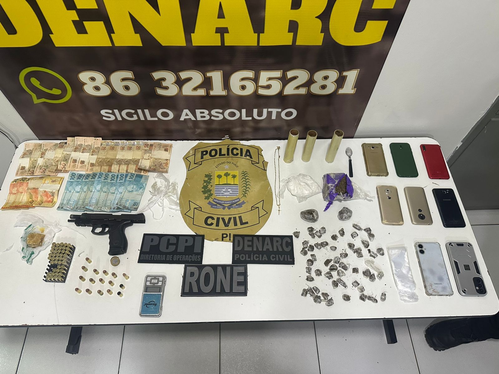 Polícia prende suspeito de homicídios e tráfico de drogas em Teresina