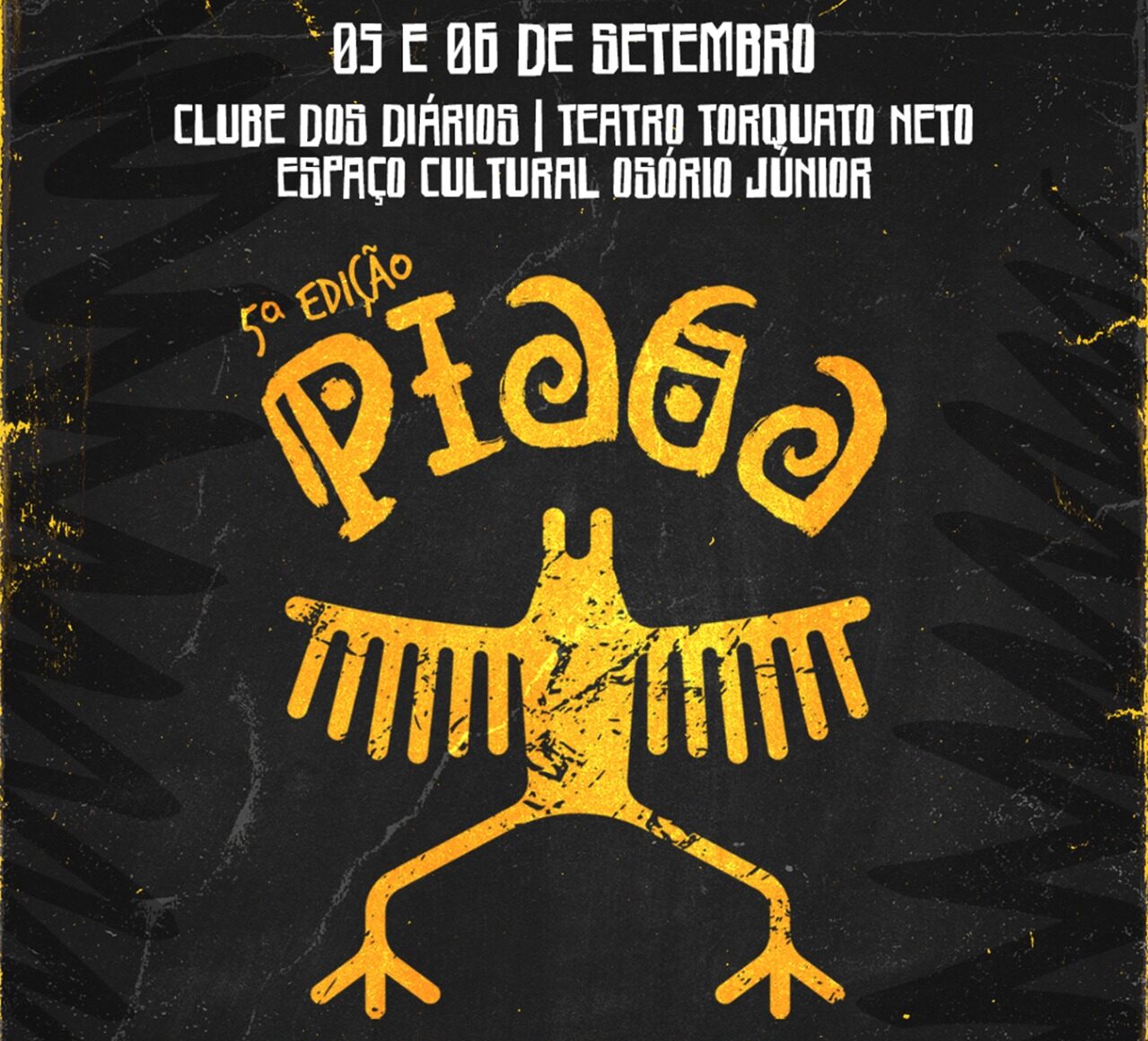Festival Piaga chega à 5ª edição com patrocínio da Política Nacional Aldir Blanc