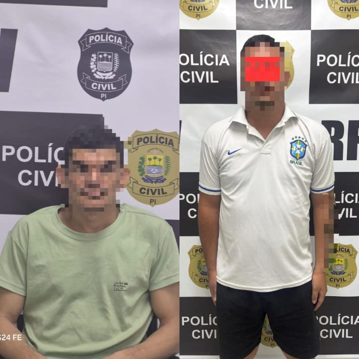 Suspeitos de roubos de veículos são presos em operação conjunta no Piauí