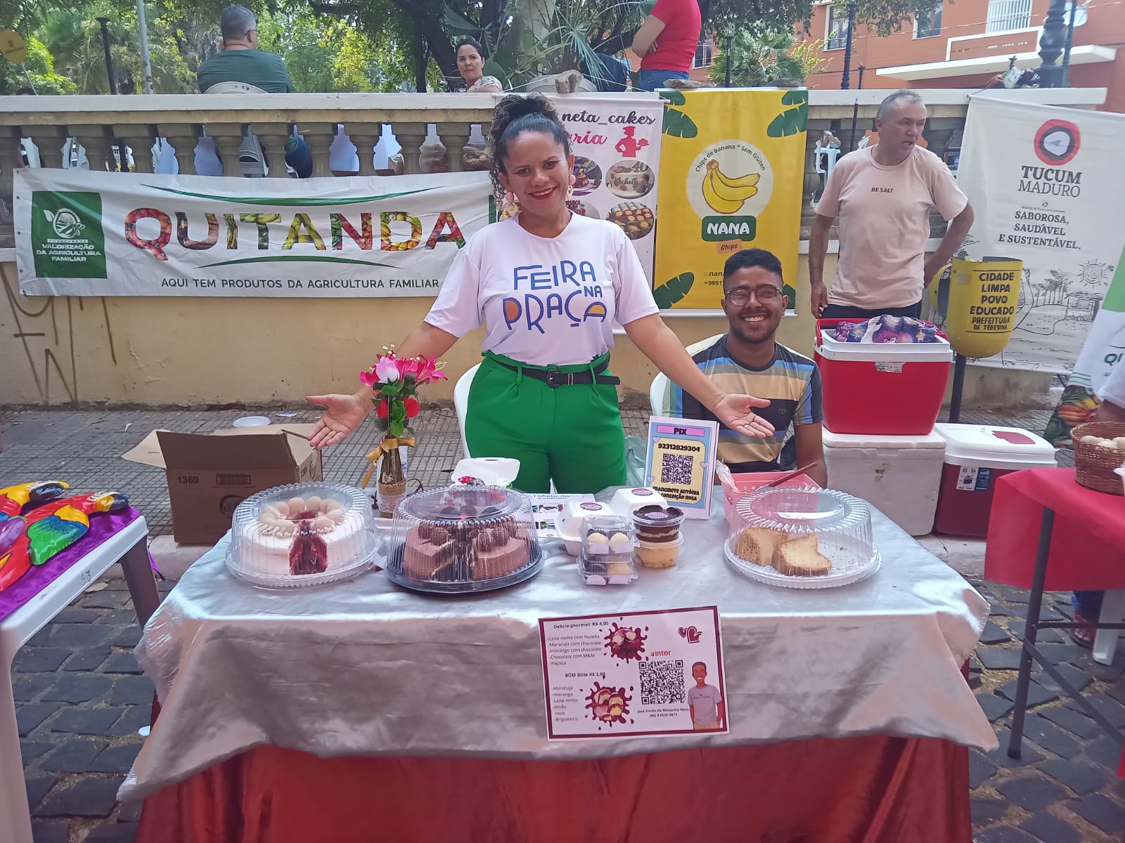 Feira na Praça anima domingo no Centro de Teresina