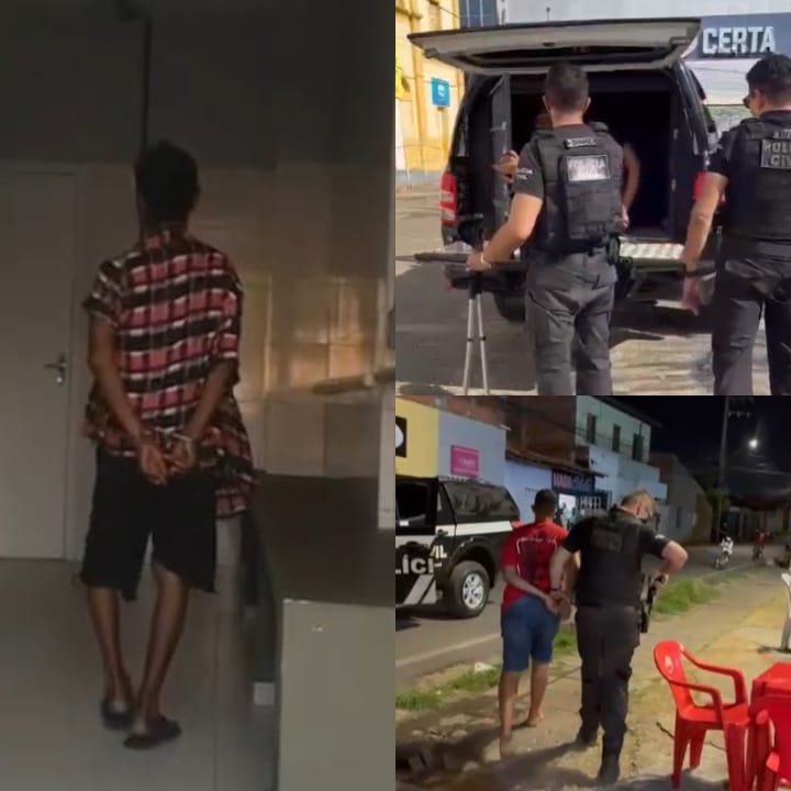 Três homens são presos por roubo e estelionato em Teresina