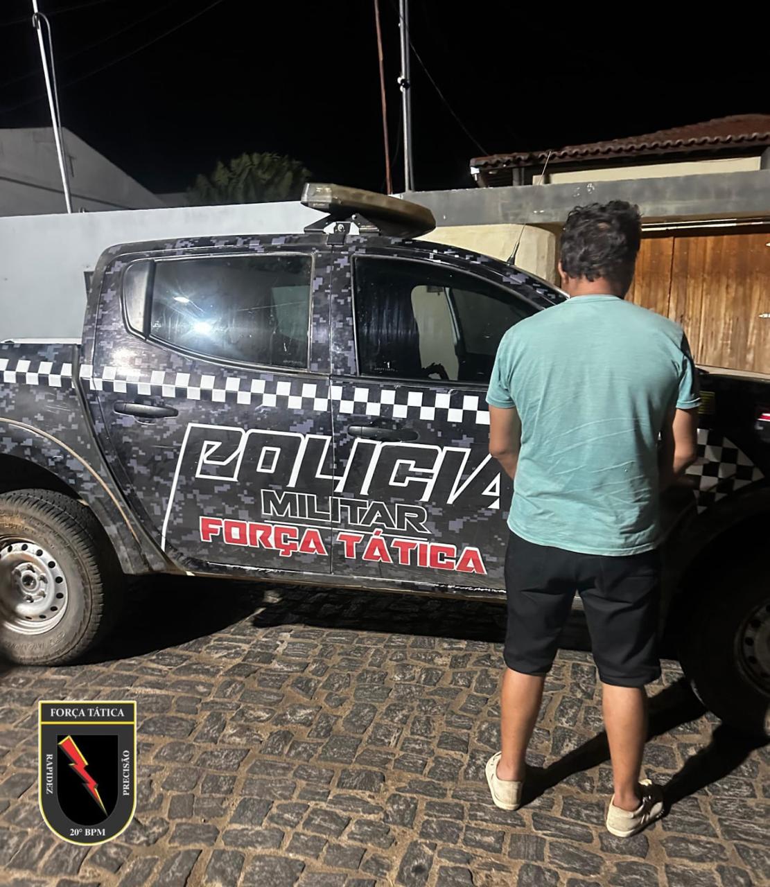 PM prende homem por roubos e recupera duas motos furtadas