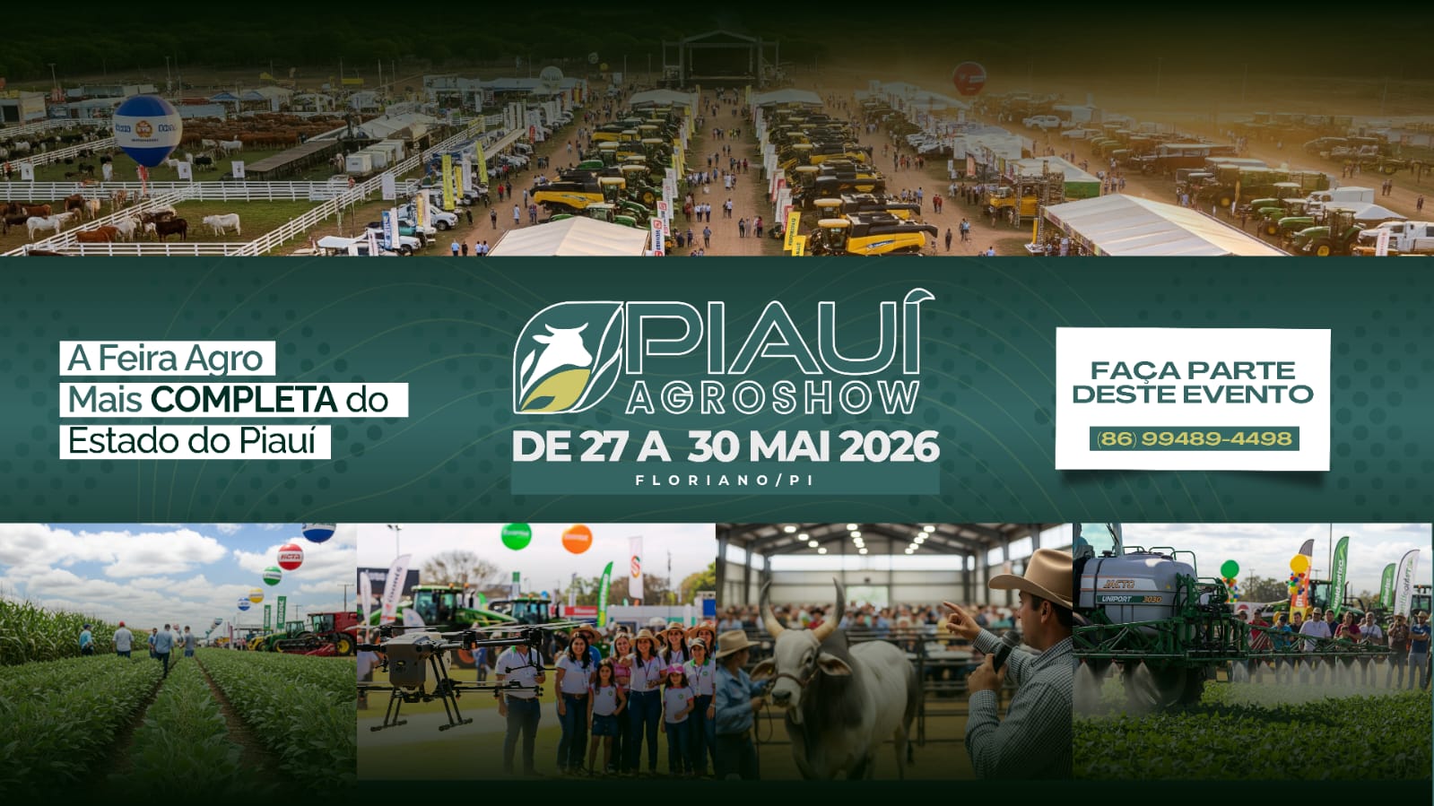 Floriano se prepara para sediar a Piauí Agroshow 2026