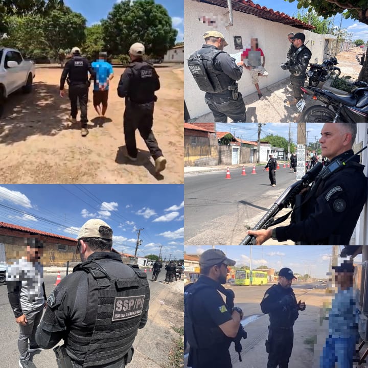 Operação Rota Segura prende três homens em Teresina