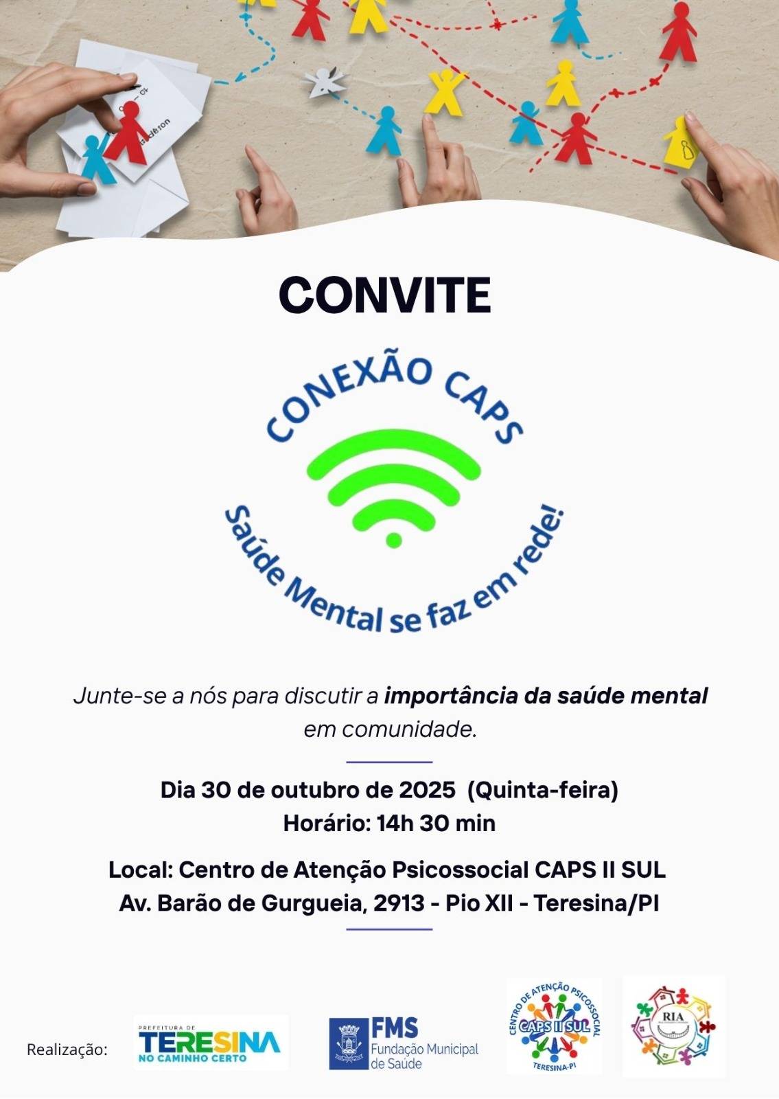 CAPS II Sul realiza evento de integração com a comunidade