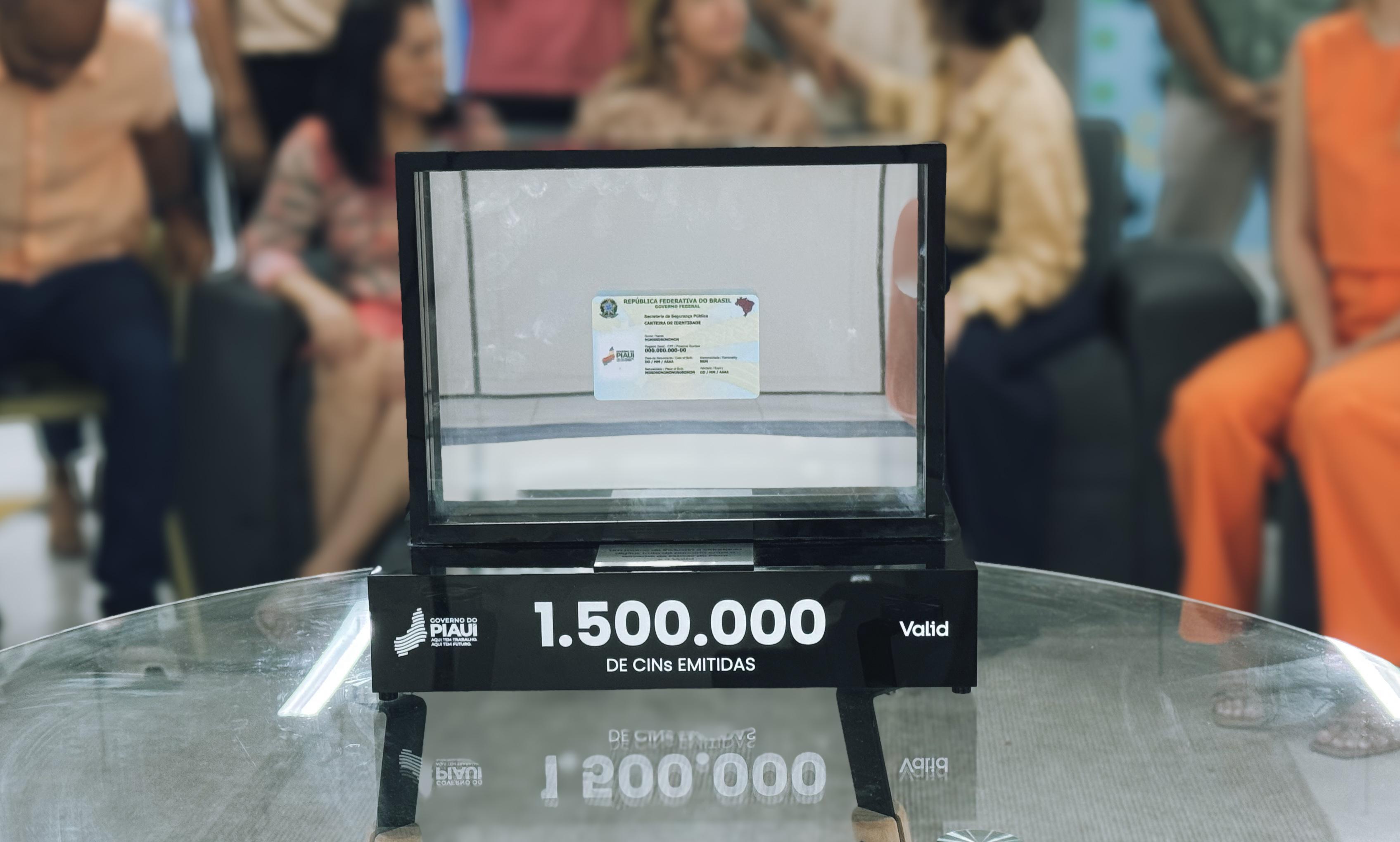 Piauí lidera o país na emissão da nova Carteira de Identidade