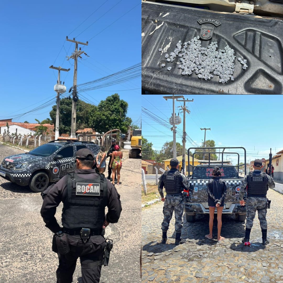 PM captura duas mulheres por tráfico e associação criminosa em Parnaíba