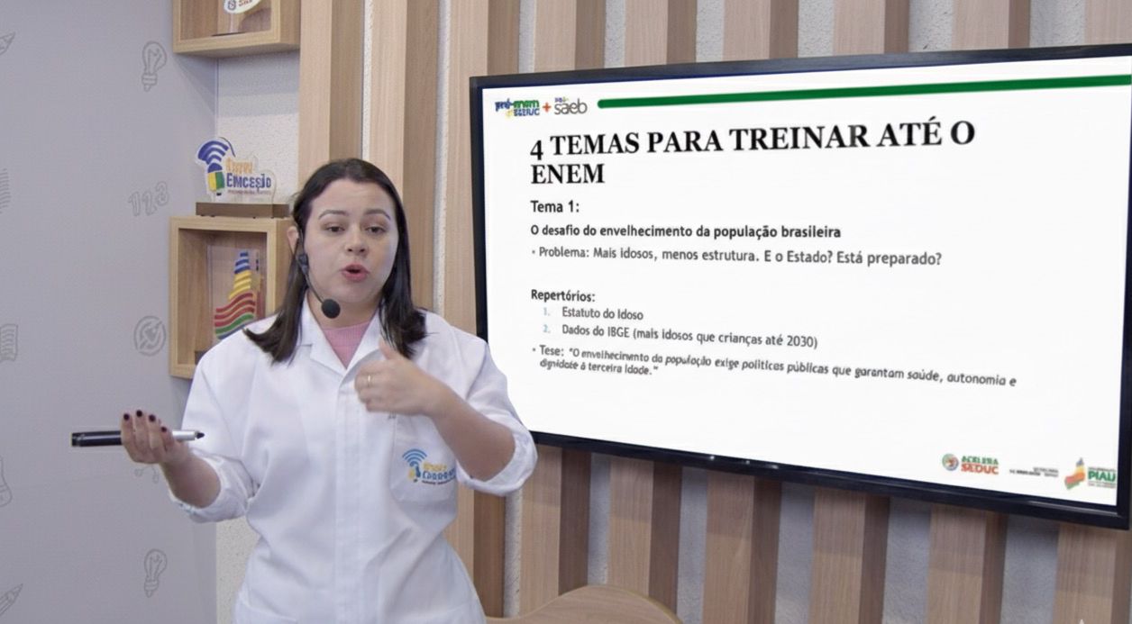 Tema da Redação do Enem 2025 já havia sido trabalhado nas escolas da rede estadual