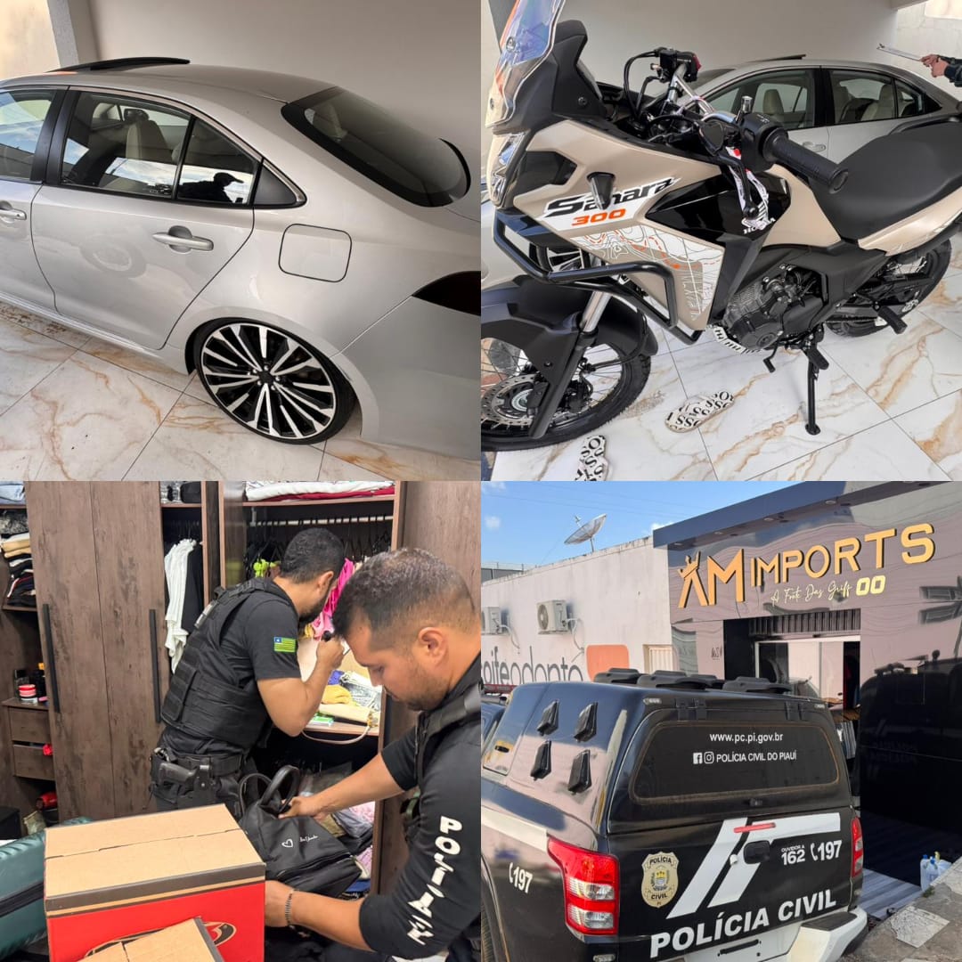 Polícia investiga rifas ilegais e apreende carros de luxo