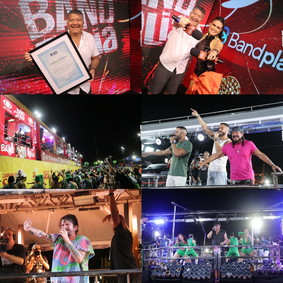 Band RN lidera audiência com transmissão do primeiro dia do Carnatal 2025