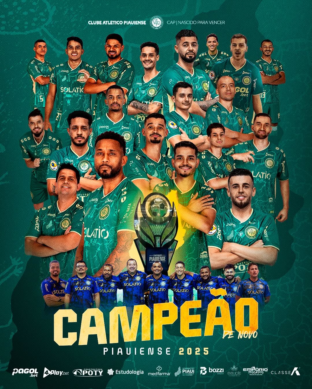 Atlético-PI conquista bicampeonato estadual de futsal