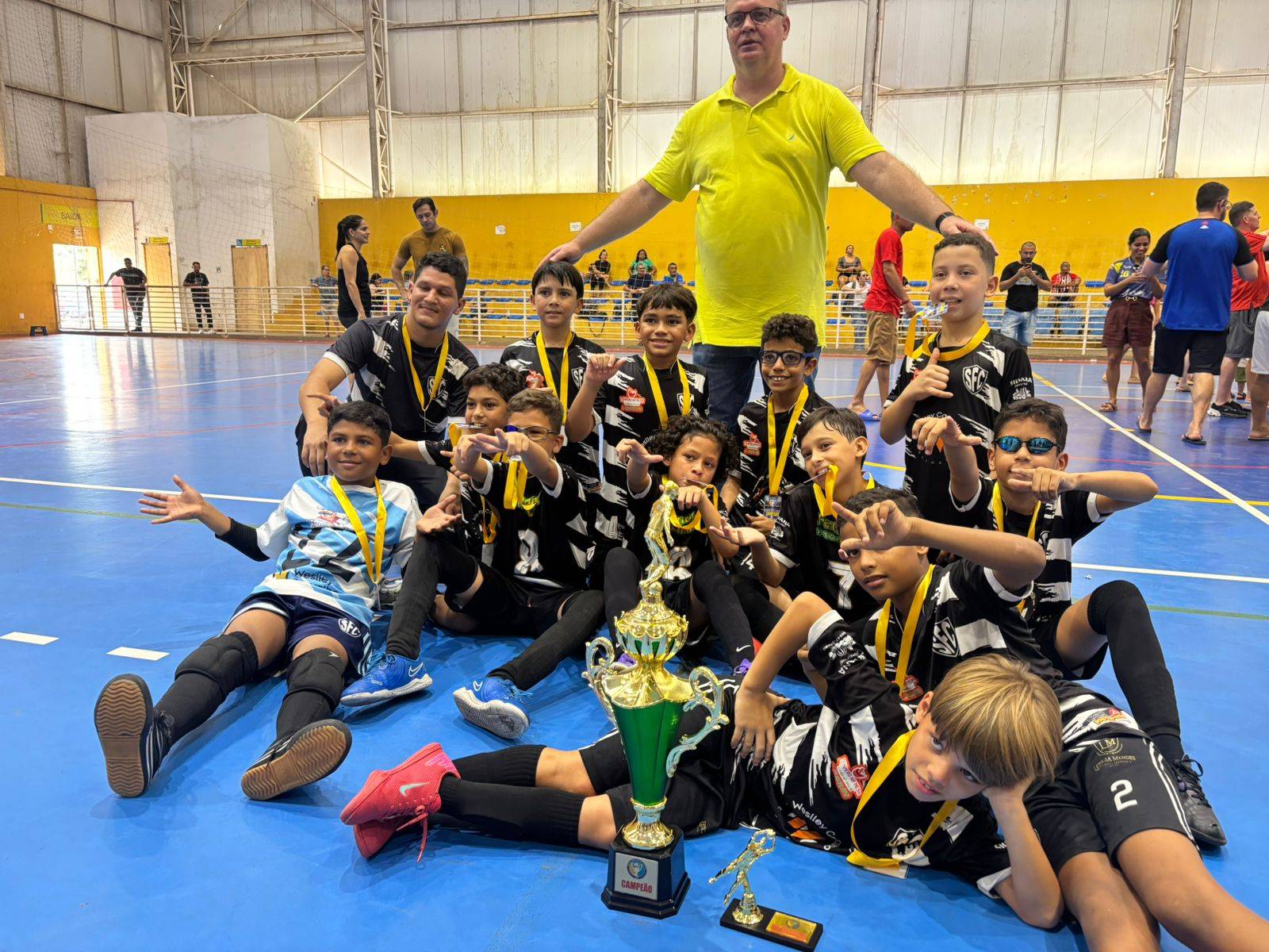 Santa Fé leva o título da Taça BR-O-BRÓ Sub-9 após decisão nos pênaltis