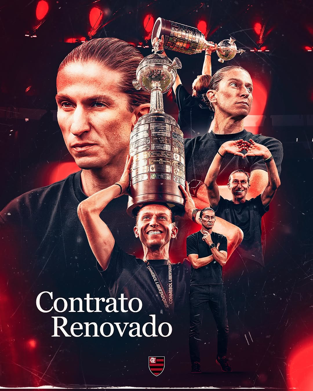 Flamengo estende contrato de Filipe Luís até dezembro de 2027