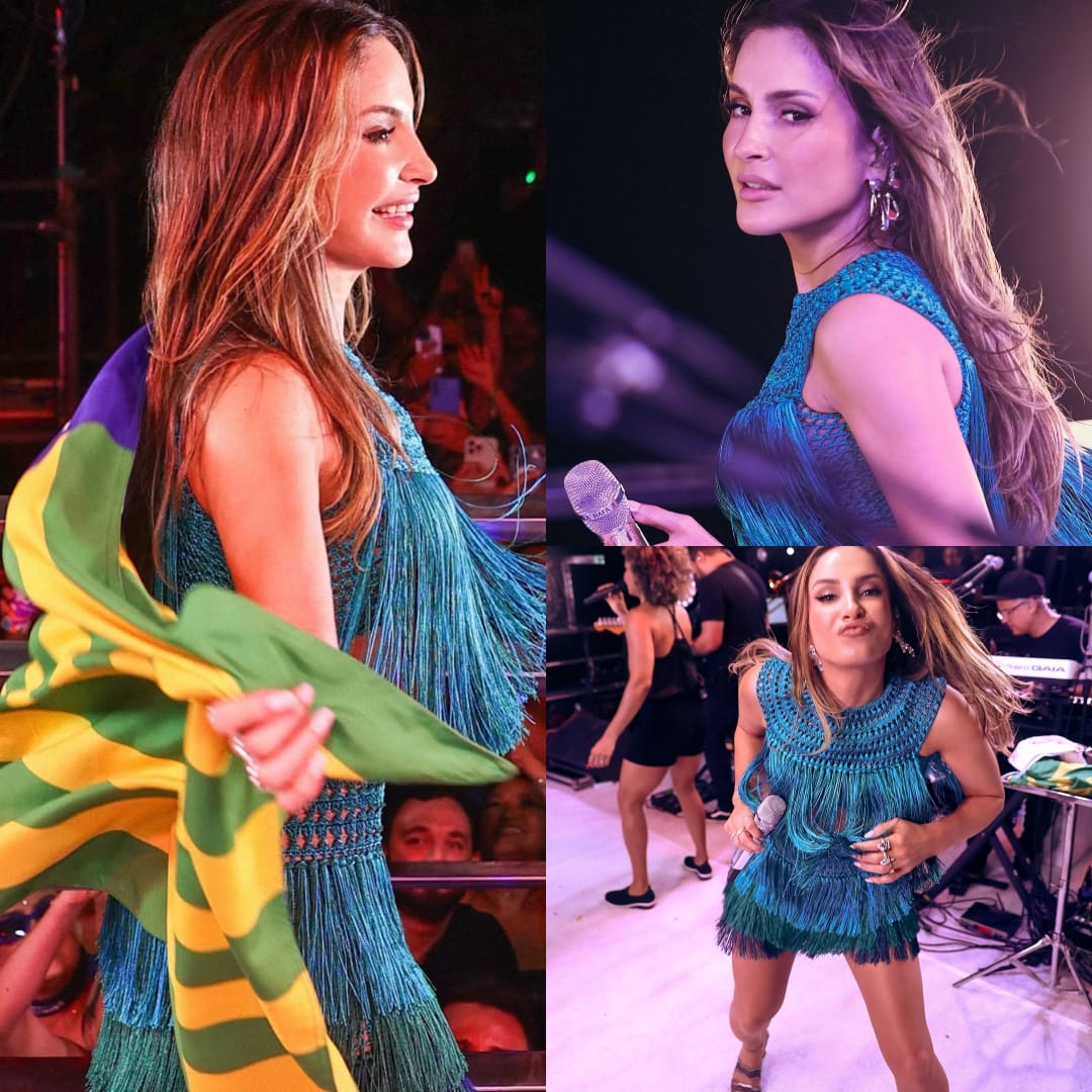 Claudia Leitte comanda prévia de Carnaval em trio elétrico no Centro de Teresina